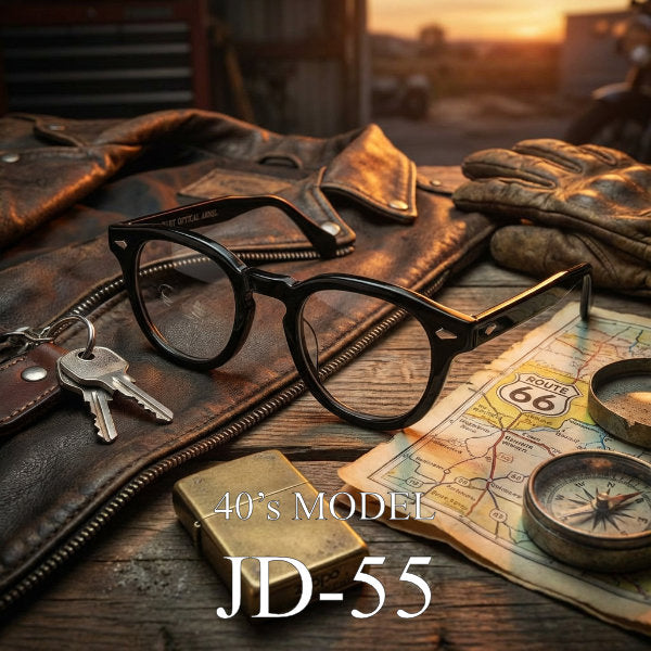 タートオプティカルアーネルJD-55 黒縁メガネフレーム カテゴリー画像