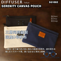 SG1002｜SERENITY CANVAS POUCH キャンバスポーチ | DIFFUSER