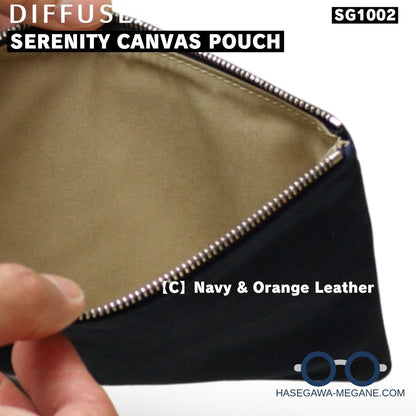 SG1002｜SERENITY キャンバスポーチ DIFFUSER 三層同時縫製
