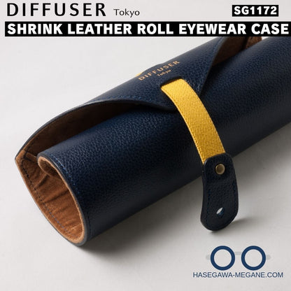 DIFFUSER Tokyo ロール型メガネケース ｜SG1172カラフルなラバーで留める
