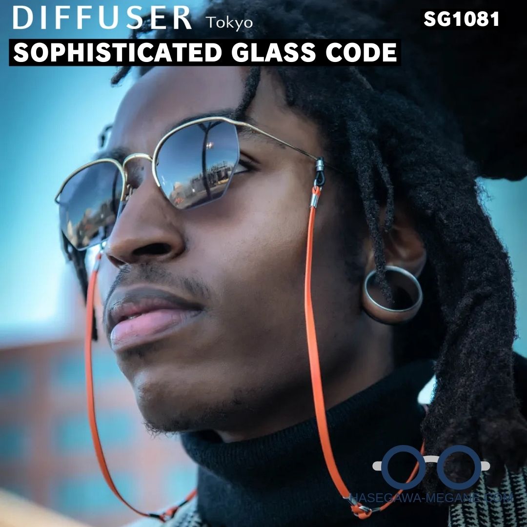 SG1081｜SOPHISTICATED ディフューザー グラスコード 着用かくだ拡大写真