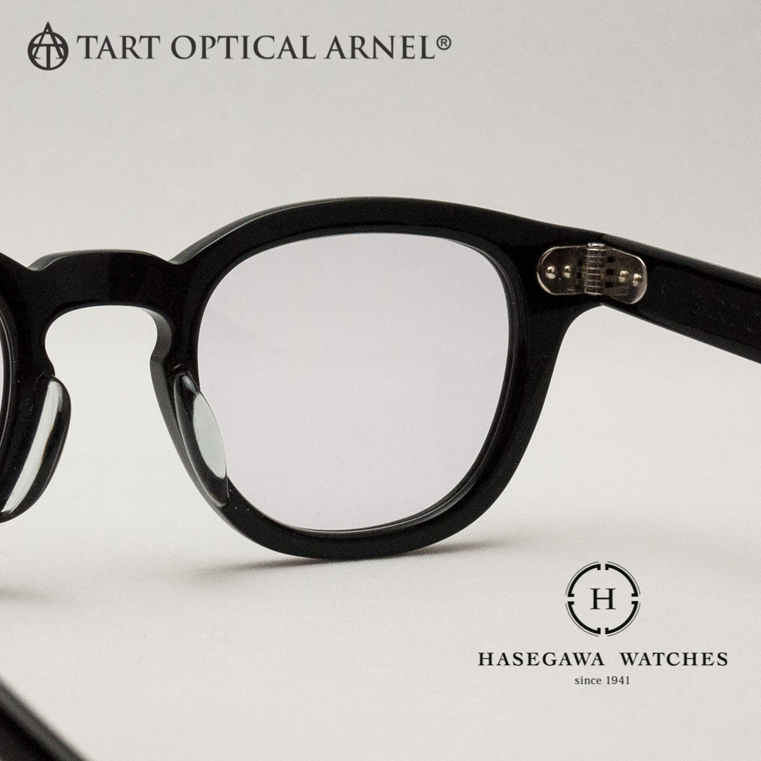 7枚蝶番のメガネ写真 タートオプティカルアーネルの特徴の１つ