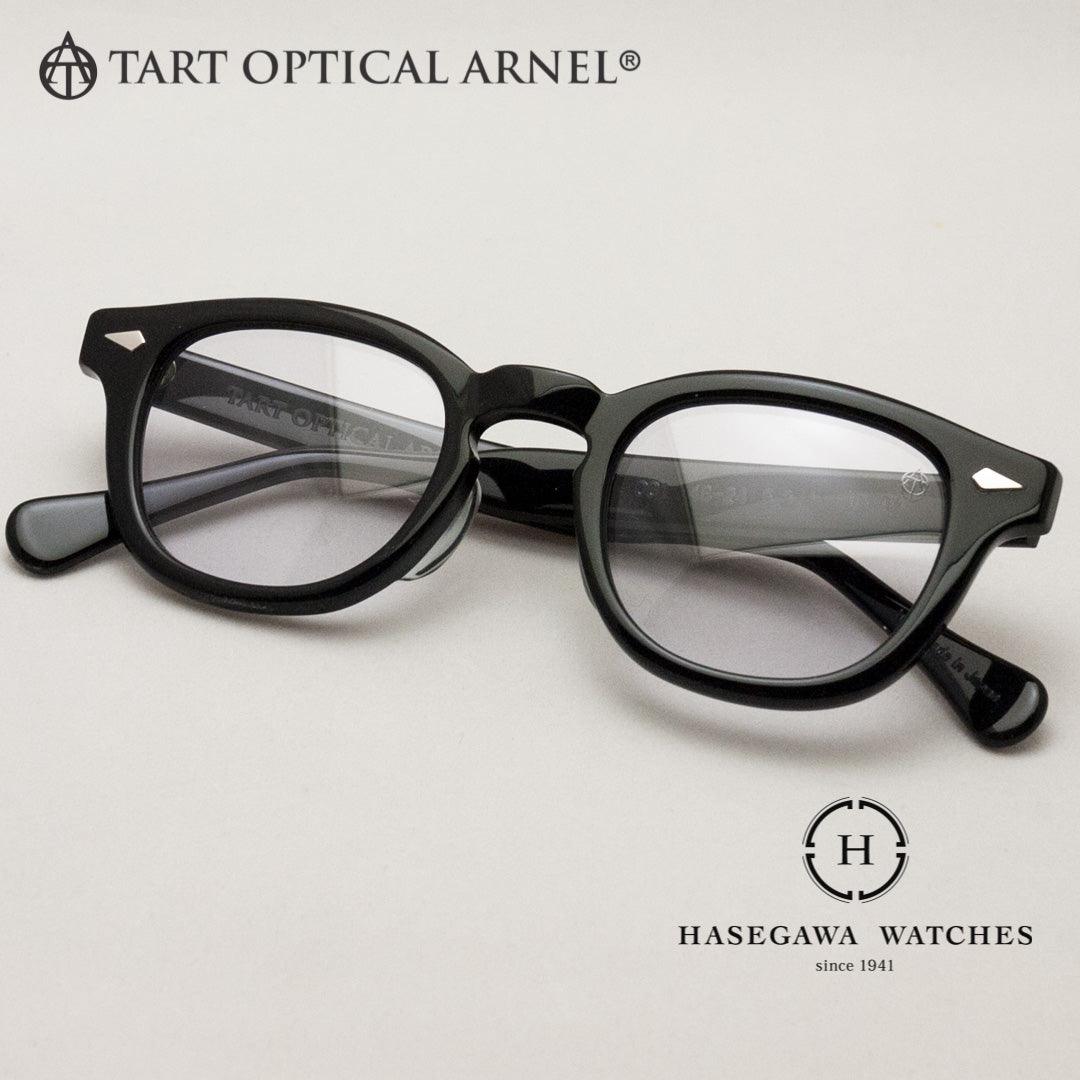 ウェリントン型のアメリカtart社の復刻版メガネ タートオプティカルアーネル
