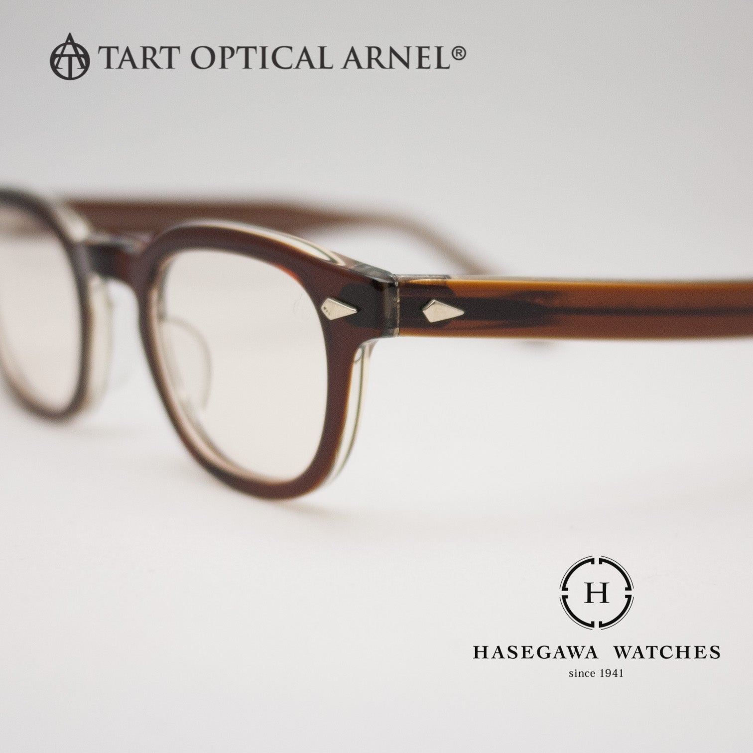 フロント部とヨロイを繋ぐパーツはダイヤ型鋲。特徴的なアーネルのアイデンティティ