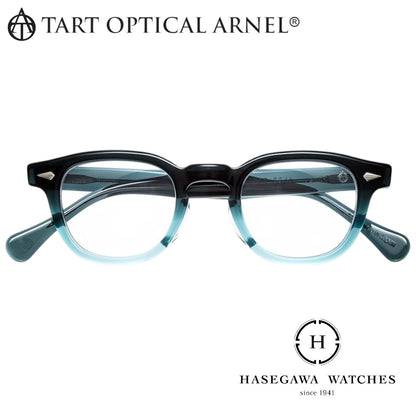 タートオプティカルアーネル JD-04 ブルーブラック グリーン フロントからの写真