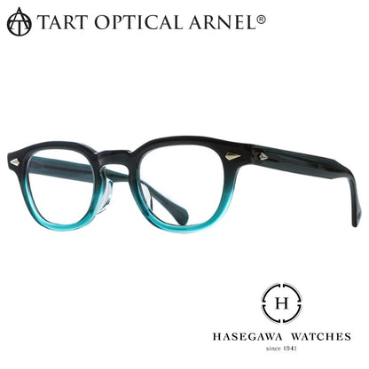 タートオプティカルアーネルJD-04 ツートンカラー ブルーブラック グリーン