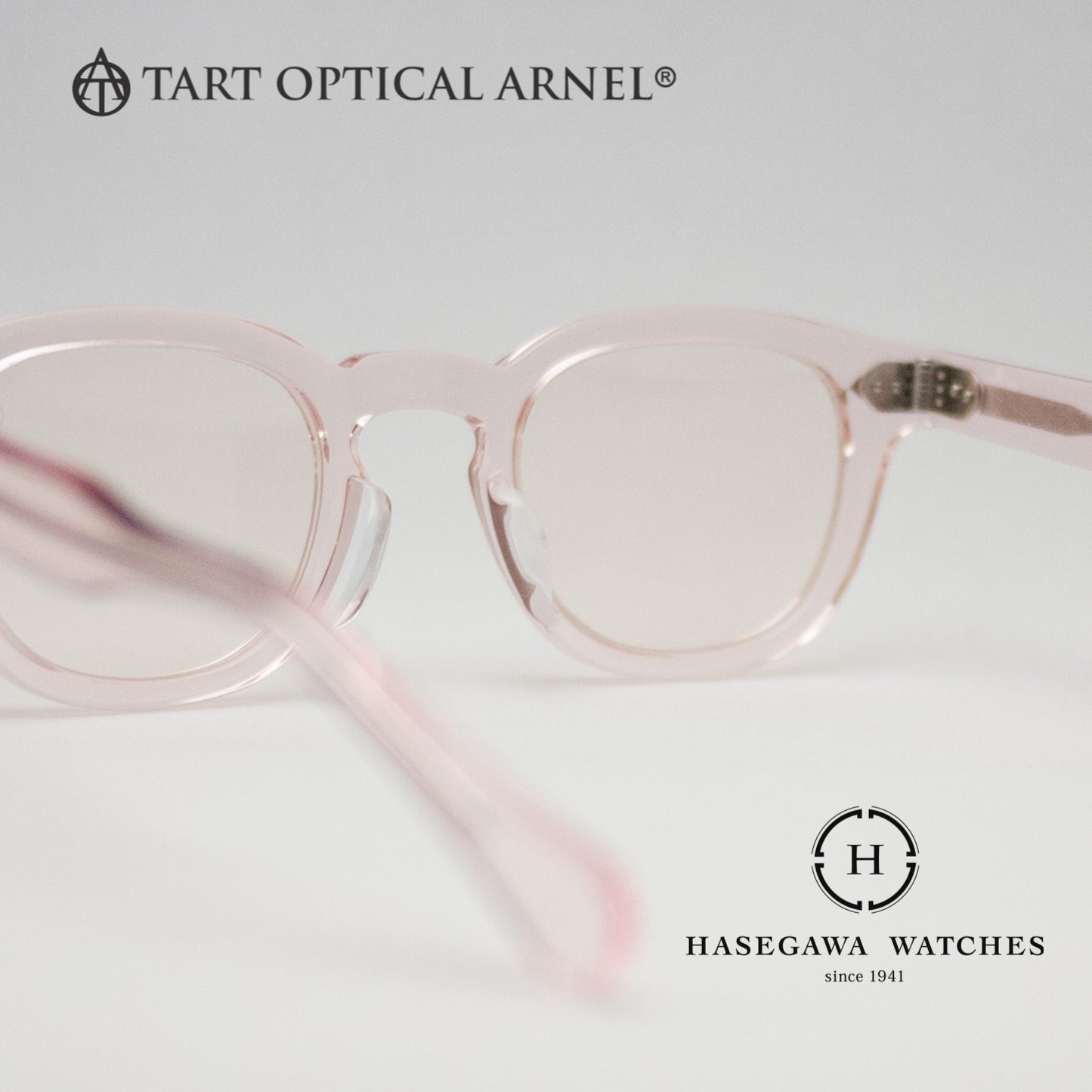 アジアンフィットでズレにくい鼻パッドと高技術の7枚蝶番を採用したタートオプティカルアーネル