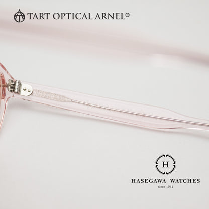 透けるテンプル芯としっかりとした7枚蝶番が印象的なデザイン