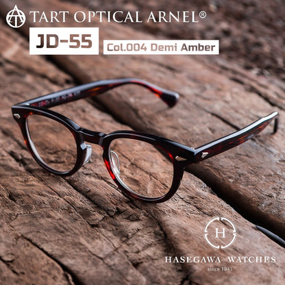 タートオプティカルアーネルJD-55 カラー004デミアンバー 代表メガネ写真