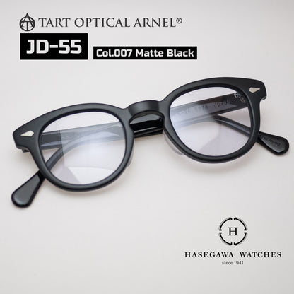 タートオプティカルアーネルJD-55 マットブラック代表メガネ写真