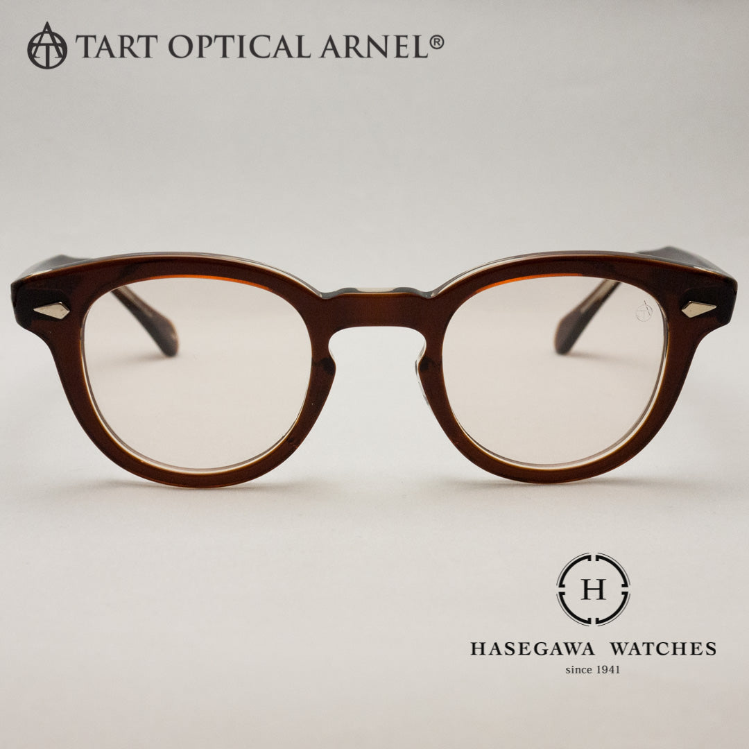 明るめのブラウンのフロント正面 ボストン型のJD-55