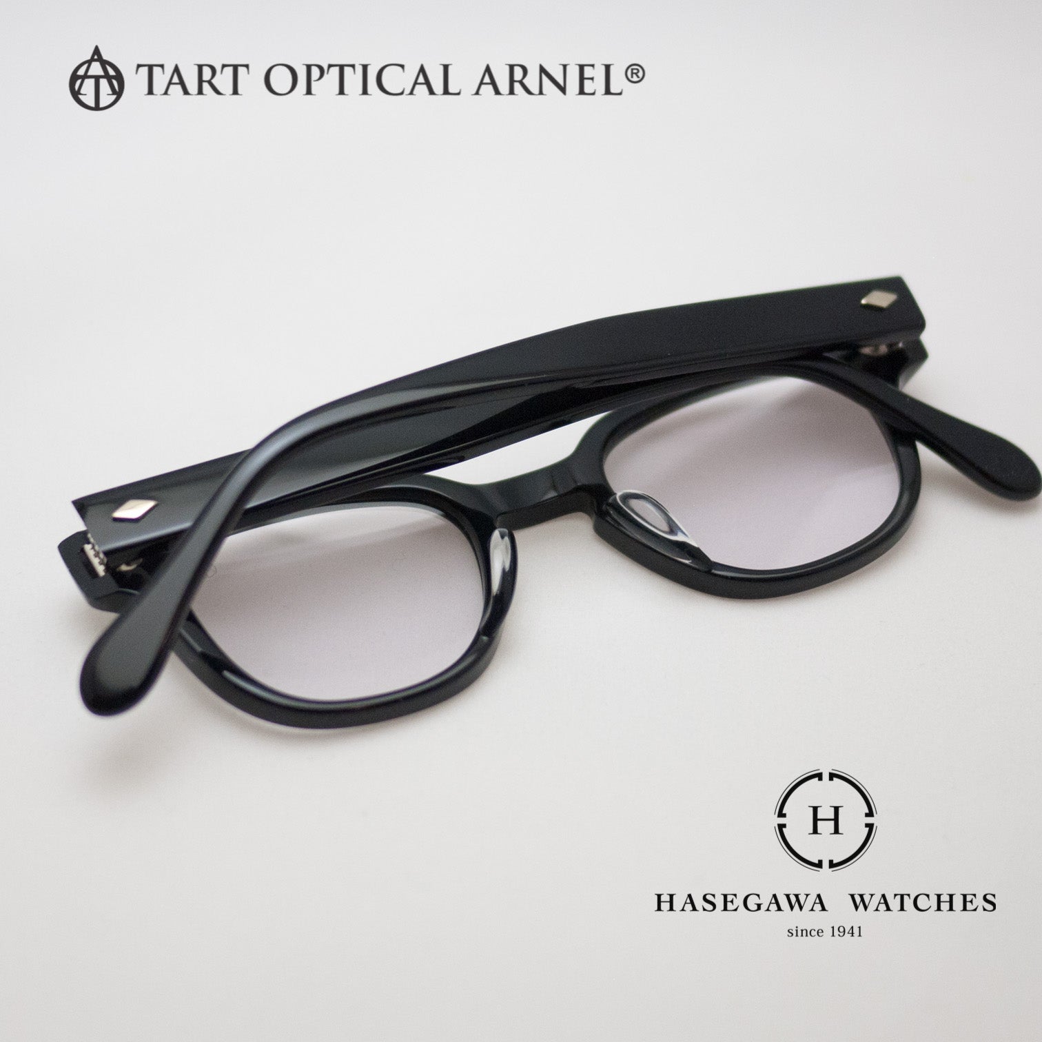 タートオプティカルブライアンの裏面写真 エッジの効いた合口が分かりやすい