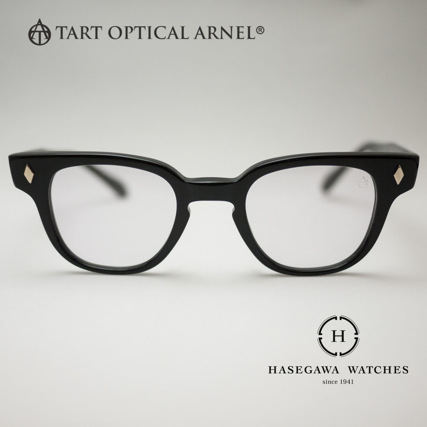 太いホームリムが特徴的なタートオプティカルブライアンの真正面からのアングル