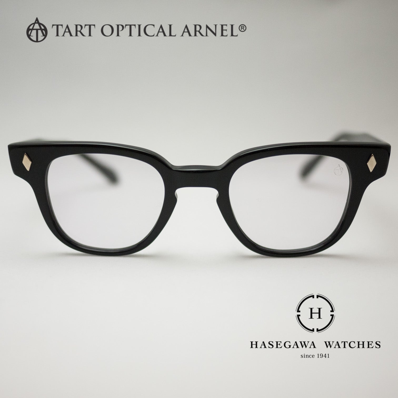 太いホームリムが特徴的なタートオプティカルブライアンの真正面からのアングル