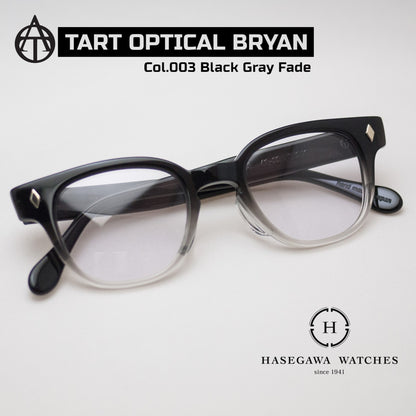 タートオプティカルブライアン ブラックグレイフェード代表メガネ写真