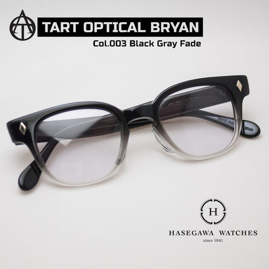 タートオプティカルブライアン ブラックグレイフェード代表メガネ写真