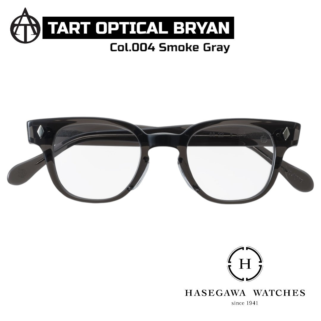 タートオプティカル ブライアン カラー004 スモークグレー 代表メガネ写真