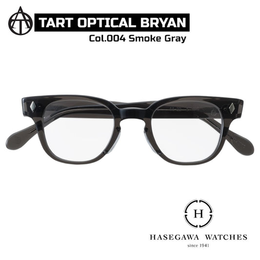 タートオプティカル ブライアン カラー004 スモークグレー 代表メガネ写真