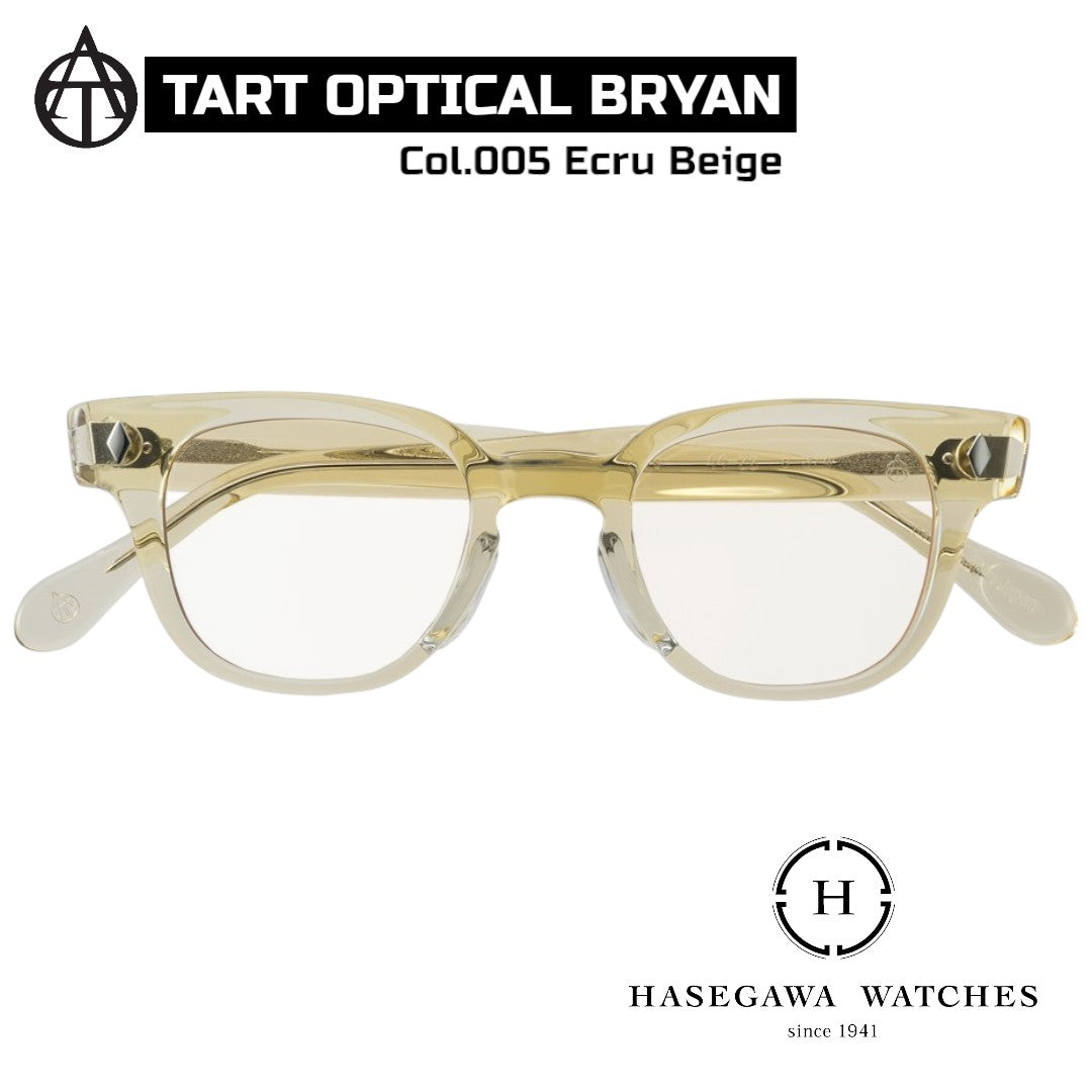 タートオプティカル ブライアン カラー005エクルベージュ 代表メガネ写真