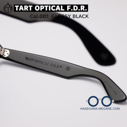 タートオプティカルFDR 極太テンプルの内側にはブランドロゴの刻印