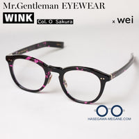 ミスタージェントルマン アイウェア WINK O Sakura 正規取扱店 標準レンズ無料