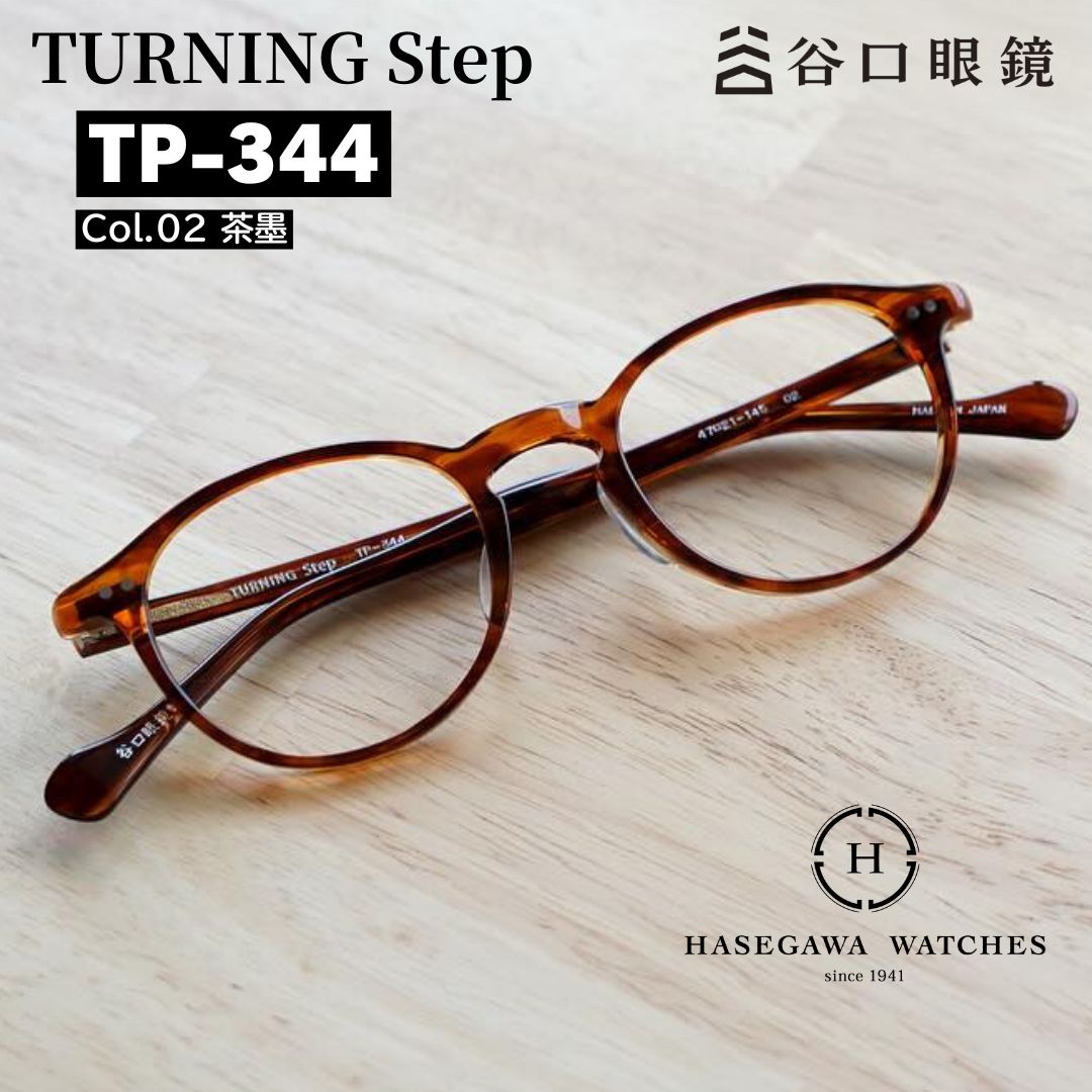 TP344 ターニングステップ 茶墨 フロント写真　